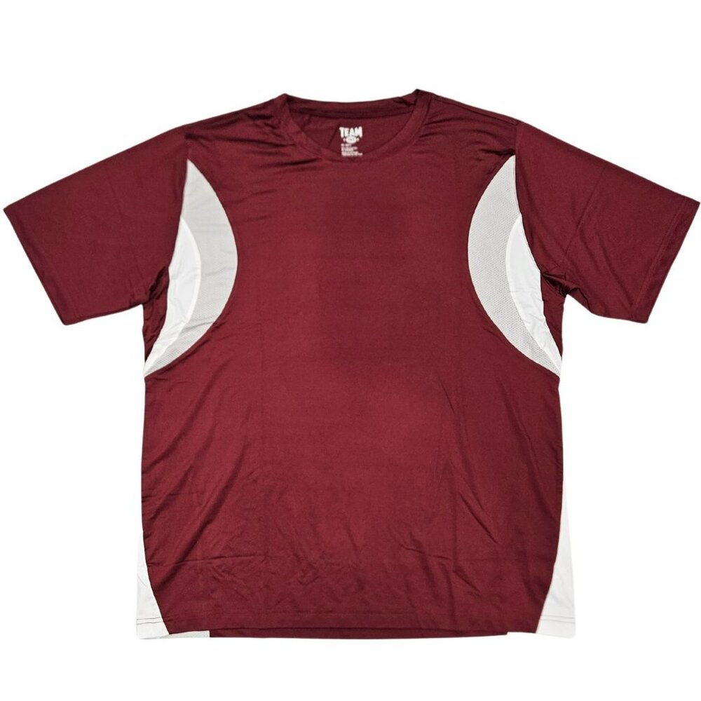 Team 365 Men's Dark Red Maroon T-Shirt Size Large